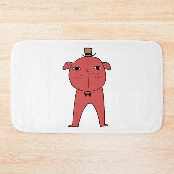 Item preview, Dapper Dog in Red designed and sold by cosmicmouse.