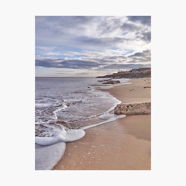 Waves breaking Photographic Print
