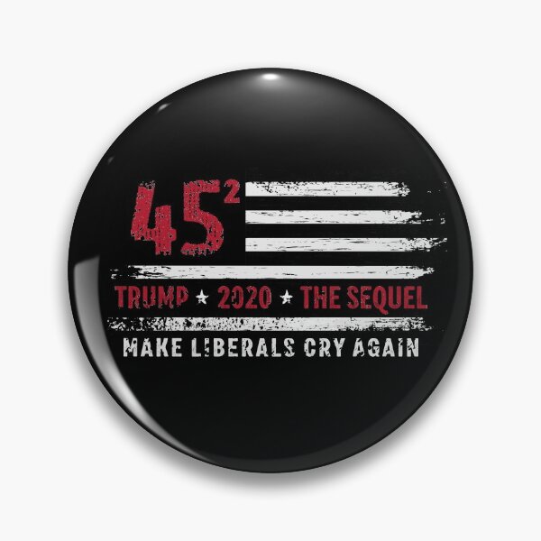 Item preview, Trump 2020 45 Squared Make Liberals Cry Again designed and sold by graphicmeyou.