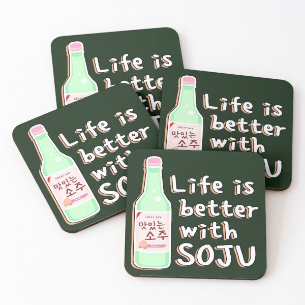 Artikelvorschau, Mit SOJU ist das Leben besser! entworfen und verkauft von ethelion.