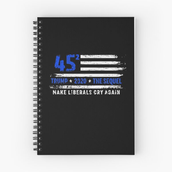 Item preview, Trump 2020 45 Squared Make Liberals Cry Again designed and sold by graphicmeyou.