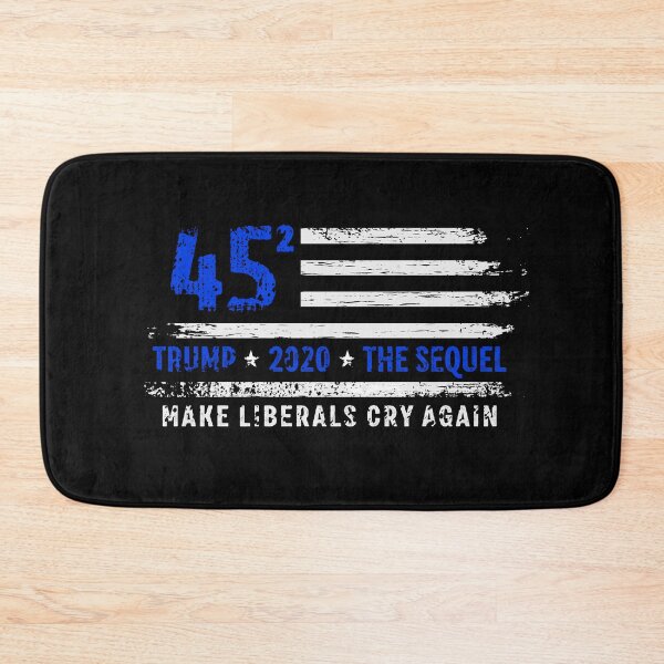 Item preview, Trump 2020 45 Squared Make Liberals Cry Again designed and sold by graphicmeyou.
