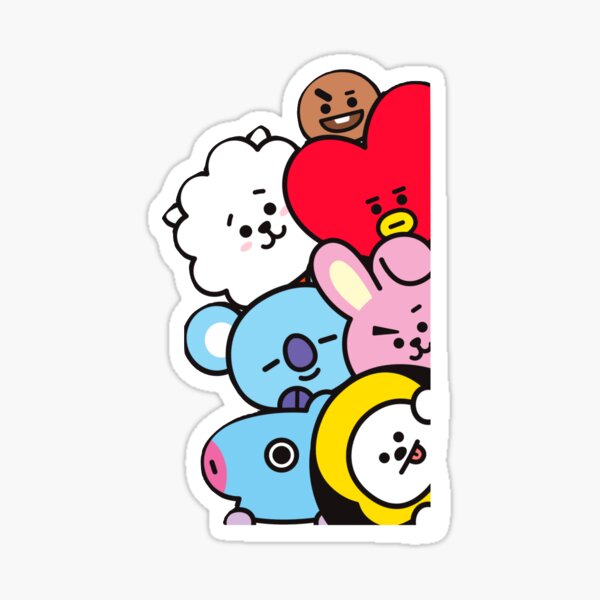 BT21 Pegatina