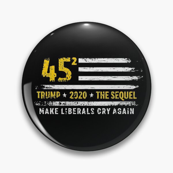 Item preview, Trump 2020 45 Squared Make Liberals Cry Again designed and sold by graphicmeyou.