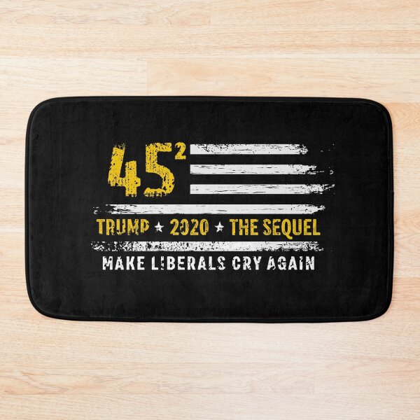 Item preview, Trump 2020 45 Squared Make Liberals Cry Again designed and sold by graphicmeyou.