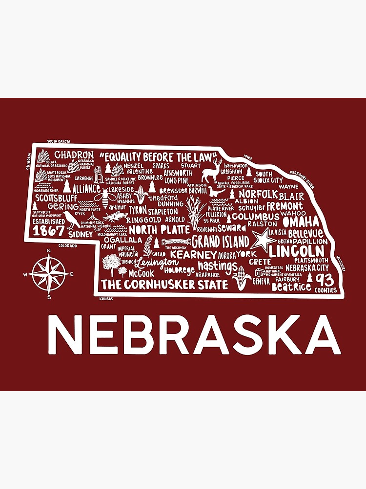 Nebraska Map