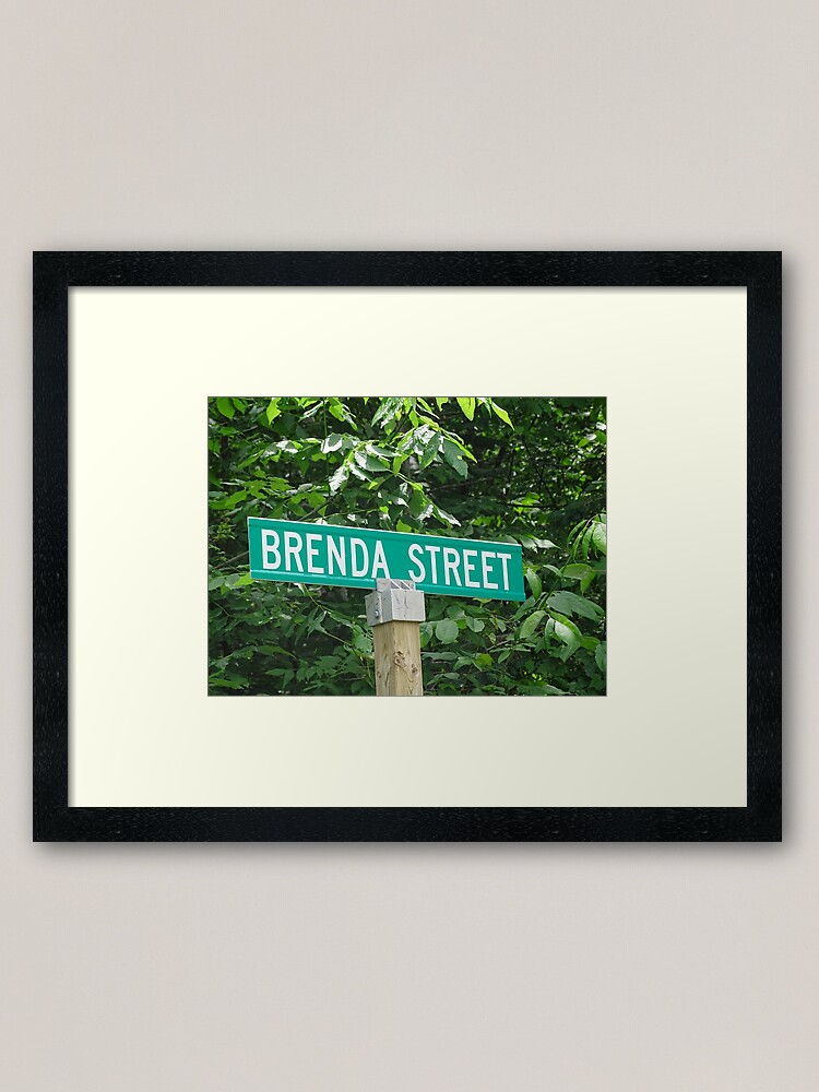 Alternate view of Brenda Framed Art Print