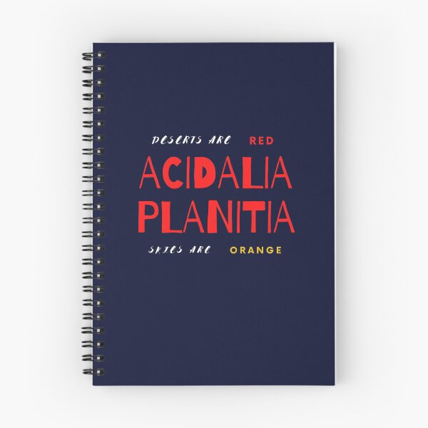 Item preview, Acidalia Planitia of Planet Mars. designed and sold by Geomoon.