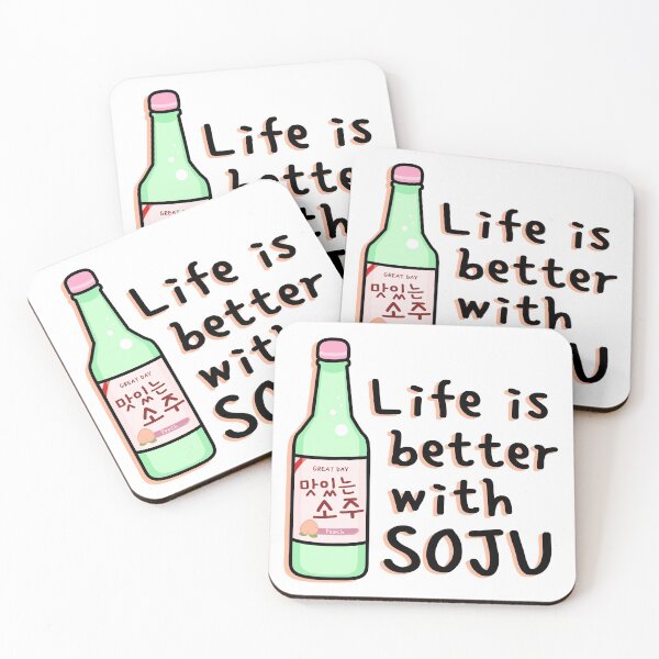 Item preview, Life is better with SOJU! designed and sold by ethelion.