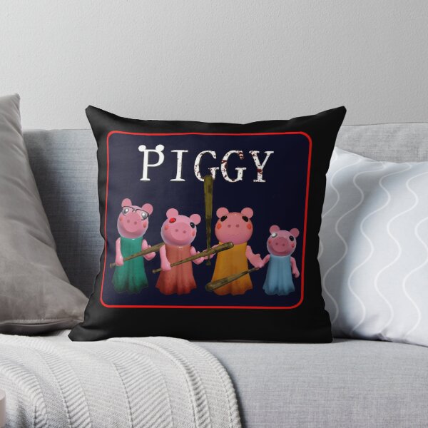 Roblox Home Living Redbubble - roblox piggy plush wave 2