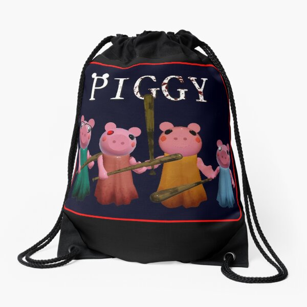 Kindly Keyin Drawstring Bags Redbubble - mochilas de roblox piggy