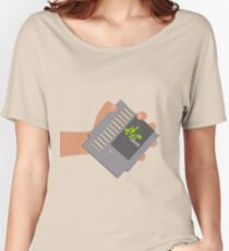 Vsauce outro NES cartridge Women's Relaxed Fit T-Shirt