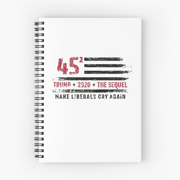 Item preview, Trump 2020 45 Squared Make Liberals Cry Again designed and sold by graphicmeyou.