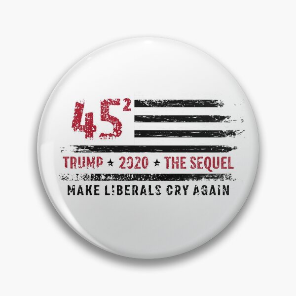 Item preview, Trump 2020 45 Squared Make Liberals Cry Again designed and sold by graphicmeyou.