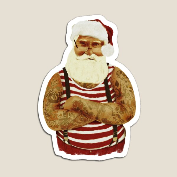 Old School Santa Magnet