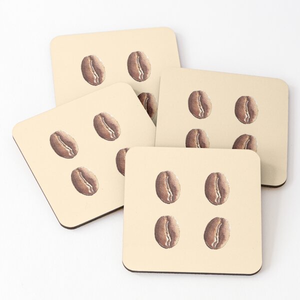 Item preview, Coffee Lover -  Coffee Beans designed and sold by PhoebeLimArt.
