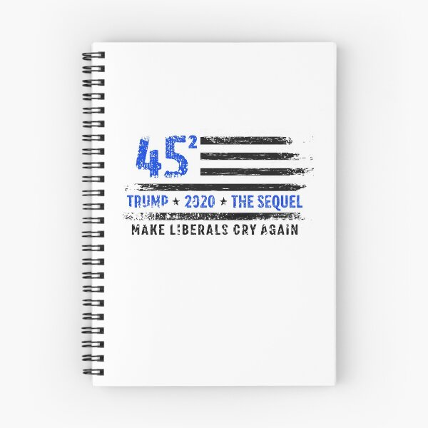 Item preview, Trump 2020 45 Squared Make Liberals Cry Again designed and sold by graphicmeyou.