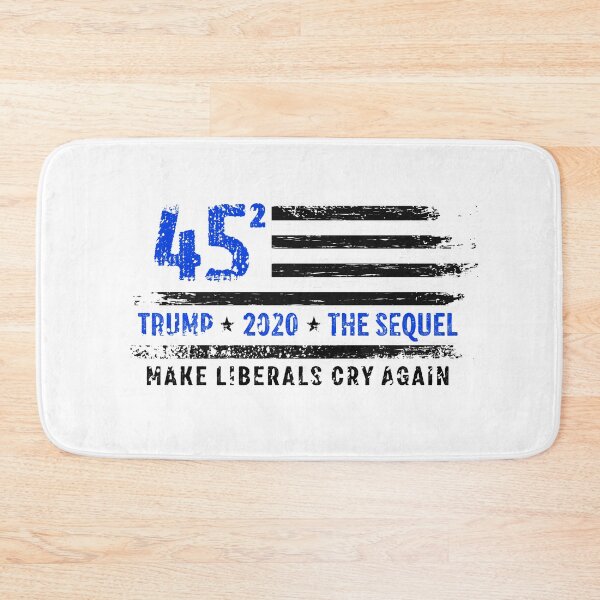 Item preview, Trump 2020 45 Squared Make Liberals Cry Again designed and sold by graphicmeyou.