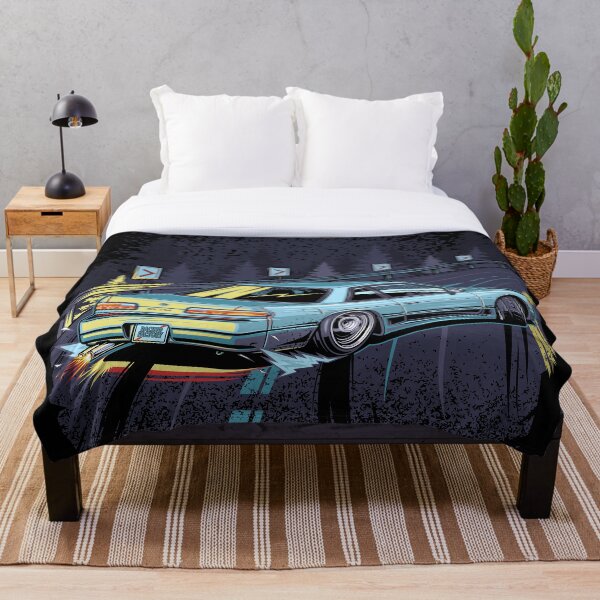 Silvia s13 touge drift Throw Blanket