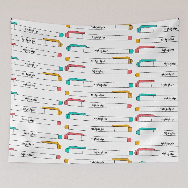 Item preview, Colorful highlighters designed and sold by Sarahgranchelli.