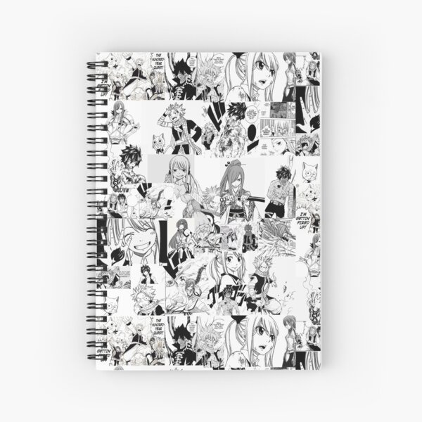 Fairy Tail Manga Collage Spiralblock