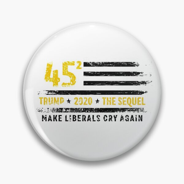 Item preview, Trump 2020 45 Squared Make Liberals Cry Again designed and sold by graphicmeyou.