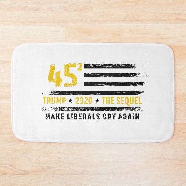 Item preview, Trump 2020 45 Squared Make Liberals Cry Again designed and sold by graphicmeyou.
