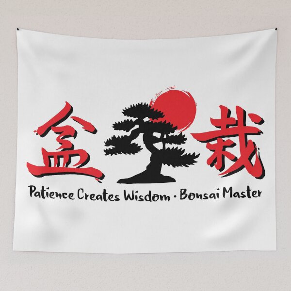 Item preview, Bonsai Master - Patience Creates Wisdom designed and sold by marcosty.