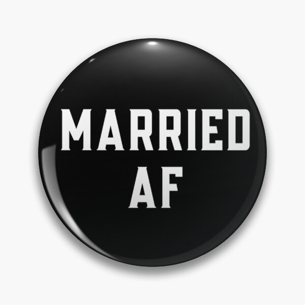 Item preview, Married AF designed and sold by CatMonkStudios.