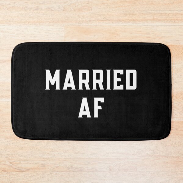 Item preview, Married AF designed and sold by CatMonkStudios.