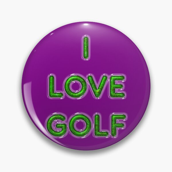 Item preview, I Love Golf - Green designed and sold by TopPopClothing.