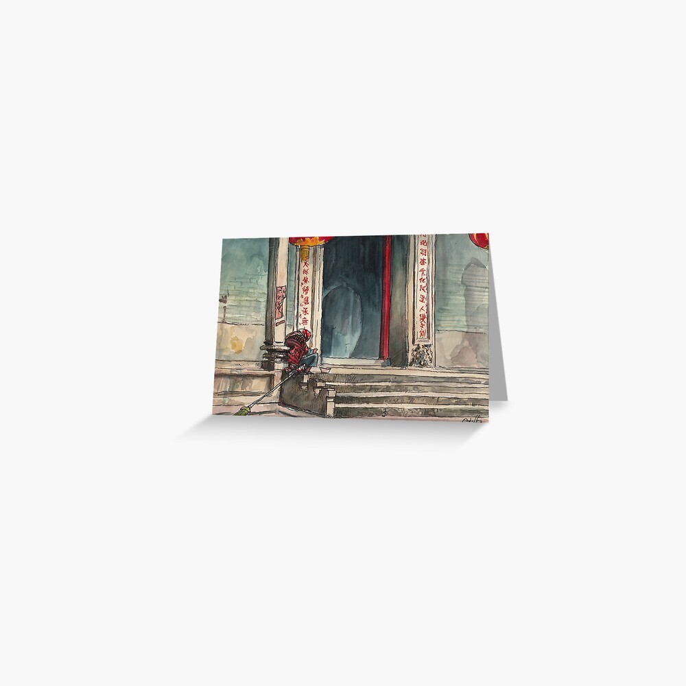 Item preview, Greeting Card designed and sold by adolfux.