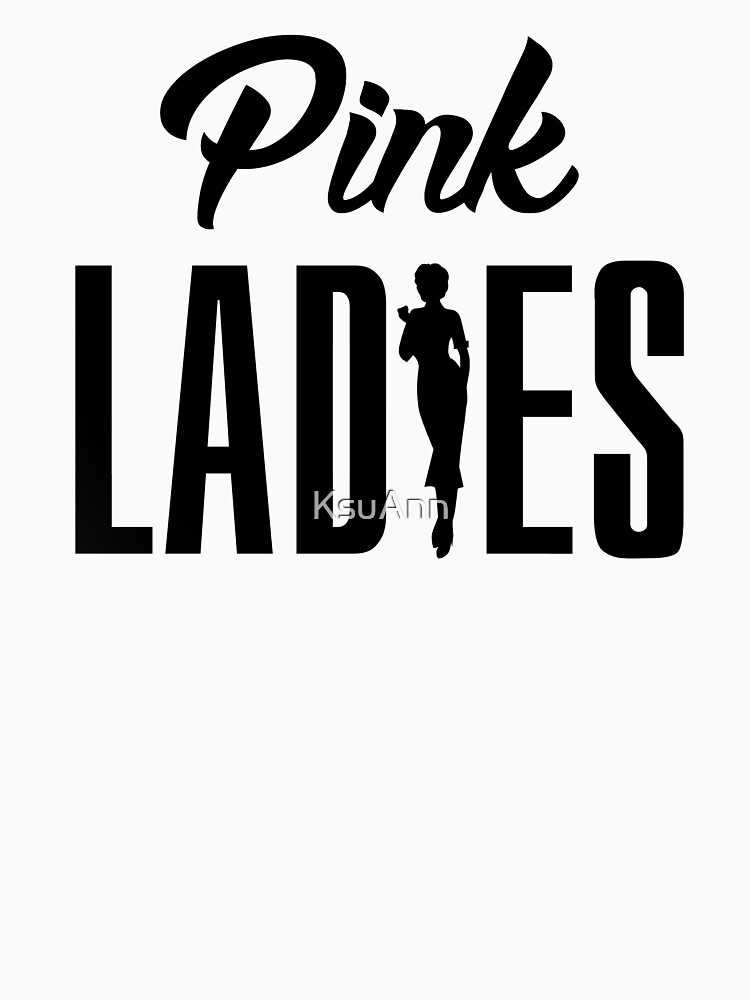 "Pink Ladies" Tshirt for Sale by KsuAnn Redbubble pink ladies t