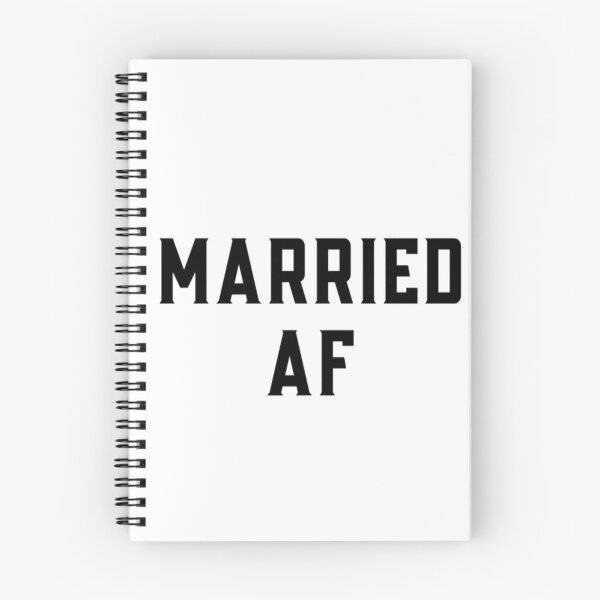 Item preview, Married AF designed and sold by CatMonkStudios.