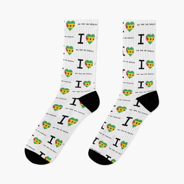 Item preview, I HEART SAO TOME AND PRINCIPE designed and sold by Mxdesign888.