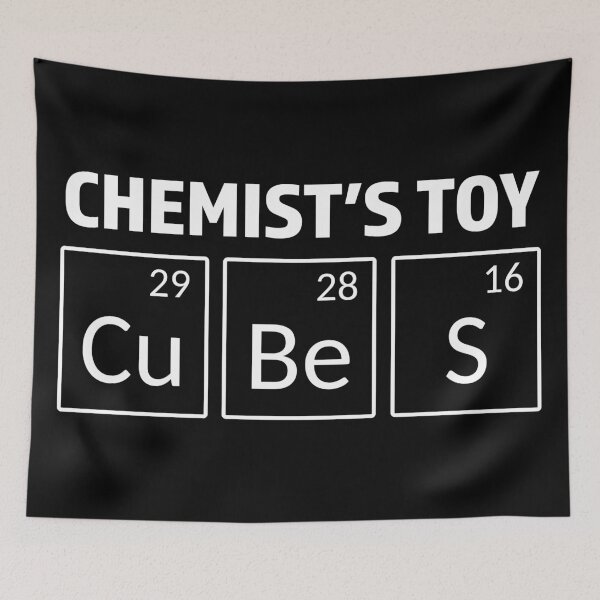 Item preview, Chemists' toy cubes - Chemistry Joke with Periodic Table for Chemistry Major designed and sold by LookFrog.