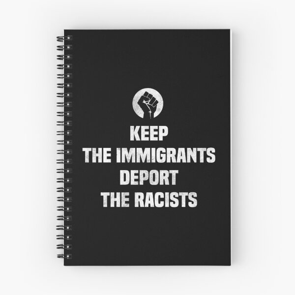 Item preview, Keep the Immigrants Deport the Racists , Democrat No Human Is Illegal designed and sold by kindxinn.
