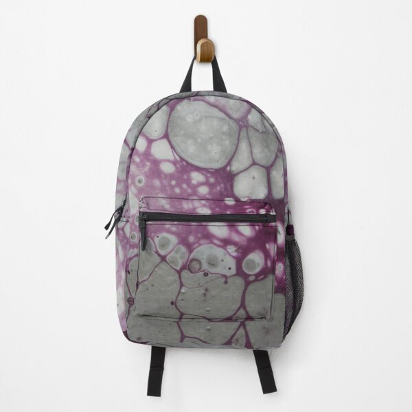 Item preview, Fluid art - Purple and silver designed and sold by themuseinspired.