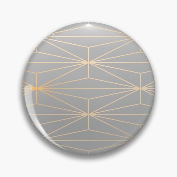Item preview, ELEGANT GRAY SILVER GOLD DIAMOND PATTERN designed and sold by Pia Schneider.