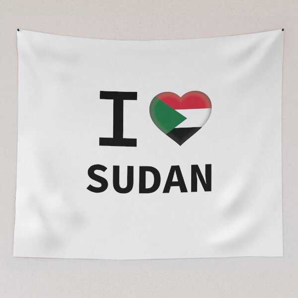 Item preview, I HEART SUDAN designed and sold by Mxdesign888.