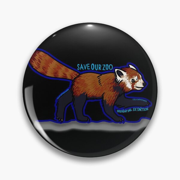 Item preview, Day 12- Cartoon Red Panda designed and sold by CelticDragoness.