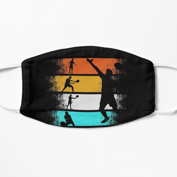 Tennis Ball Vintage Retro Tennis Player Funny Gift Mask