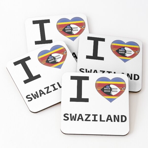 Item preview, I HEART SWAZILAND designed and sold by Mxdesign888.