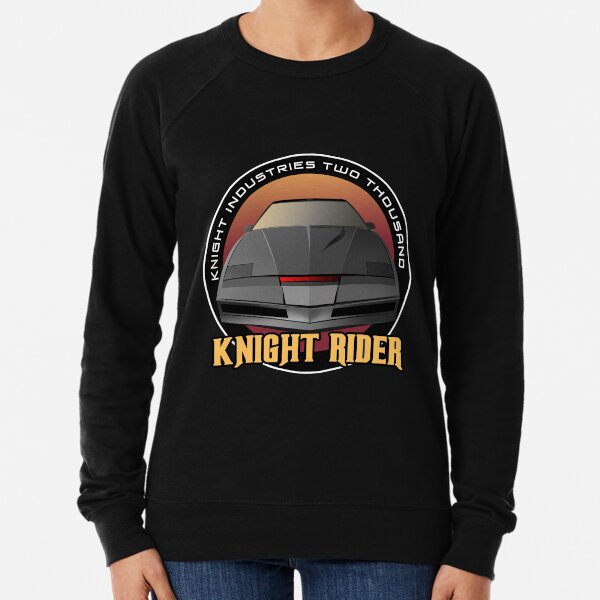 Knight Rider Logo KITT Car Lightweight Sweatshirt