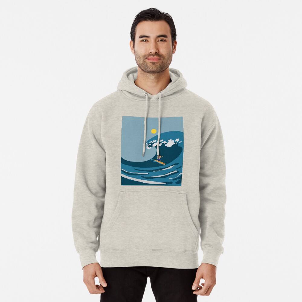 "Surf" Pullover Hoodie by DonMazzi Redbubble