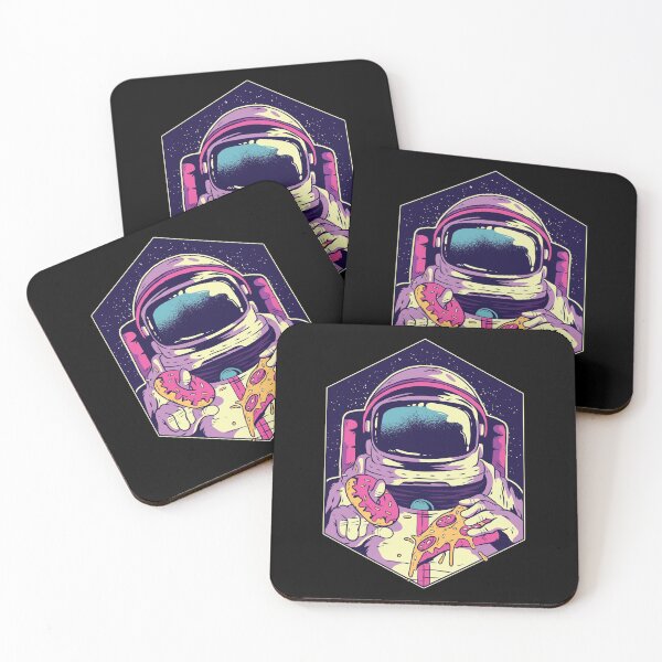 Item preview, Funny Astronaut With Pizza And Donut designed and sold by DavinciStore21.