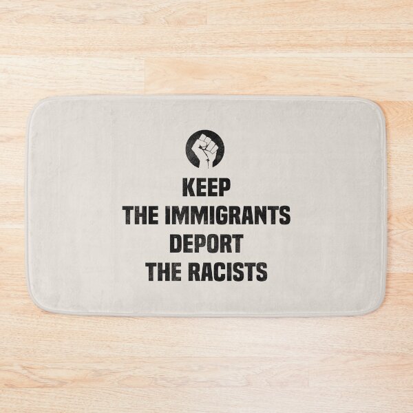 Item preview, Keep the Immigrants Deport the Racists , Democrat No Human Is Illegal designed and sold by kindxinn.