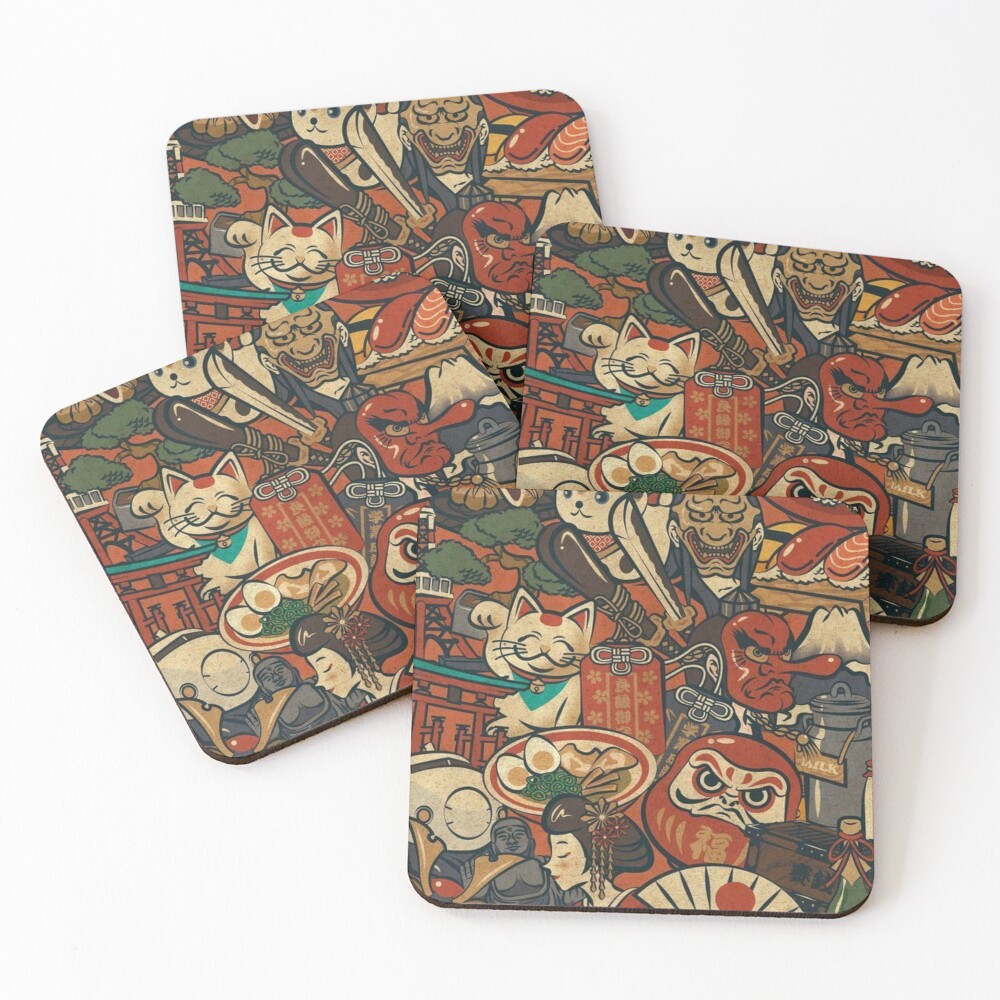 Item preview, Coasters (Set of 4) designed and sold by RicoL12.