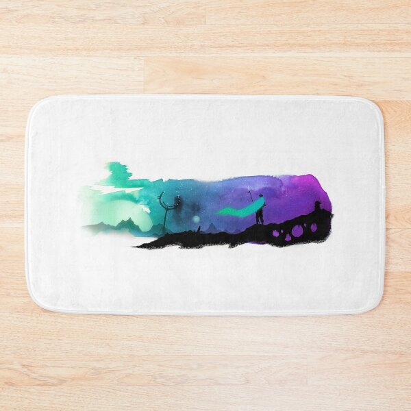 Item preview, Fantasy landscape illustration - Watercolor digital artwork - Desert wanderer designed and sold by zachholmbergart.