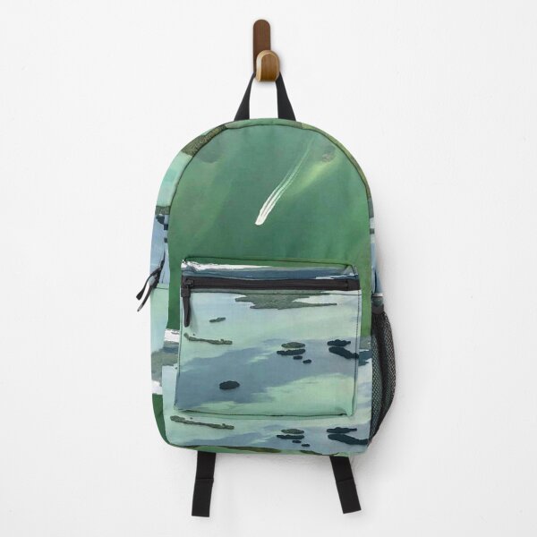 Item preview, Green Intercoastal Waterway / Florida / Boat / Cruiser / Sea Glass Colors / designed and sold by artenvironments.